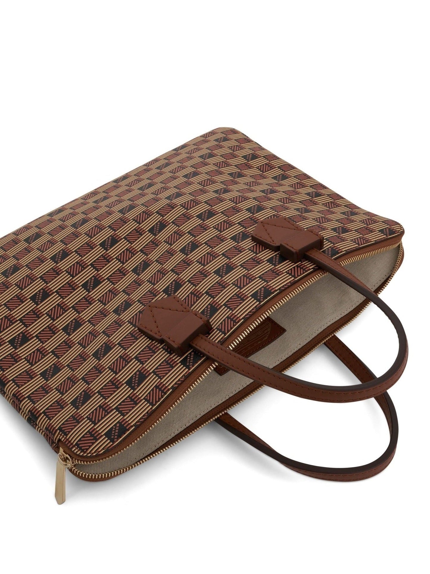MOREAU Granier Canvas MM Bag (Brown)