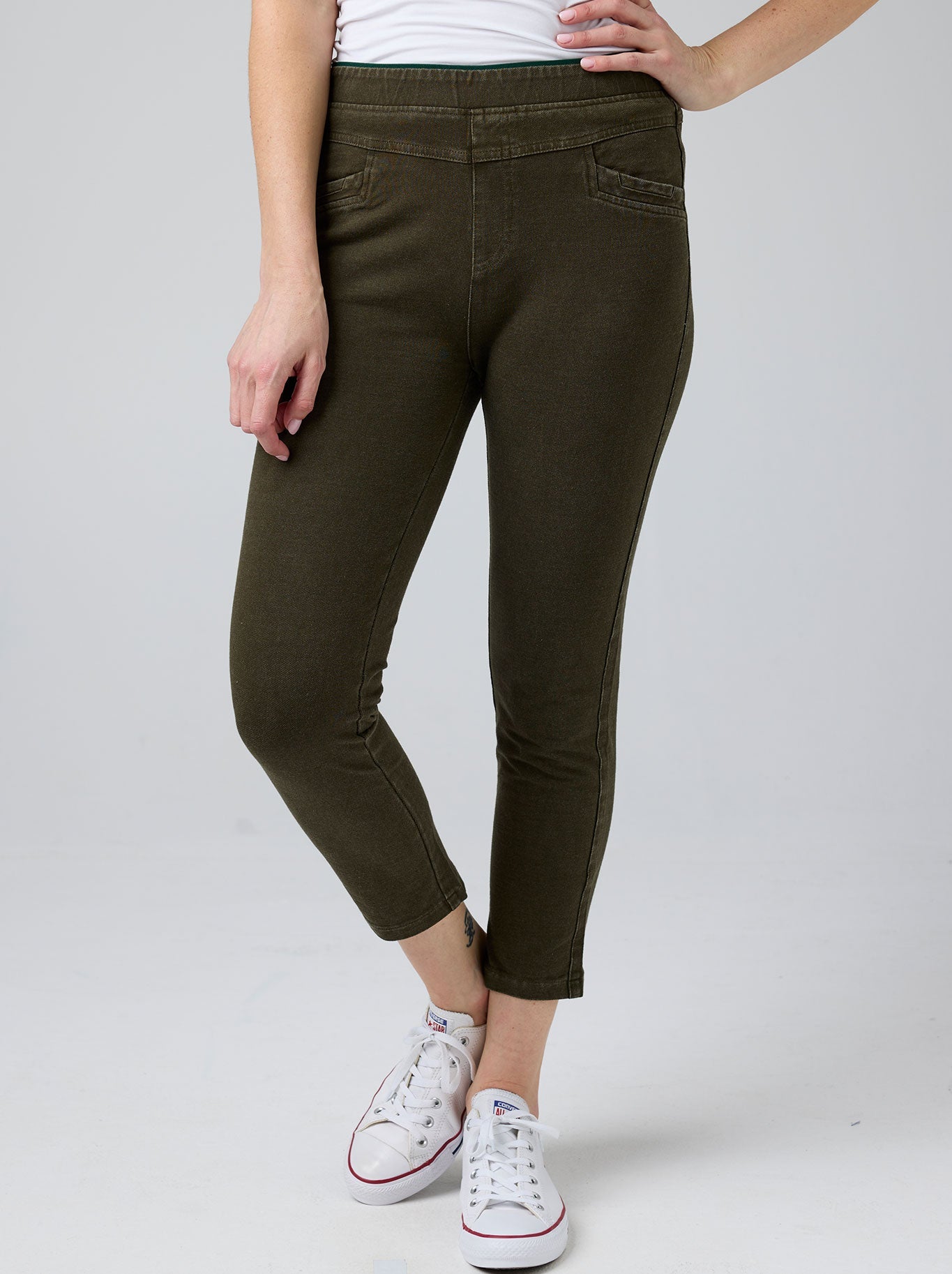 GABRIELLA FRATTINI CAPRI LUSTRE PANT (Petrol)