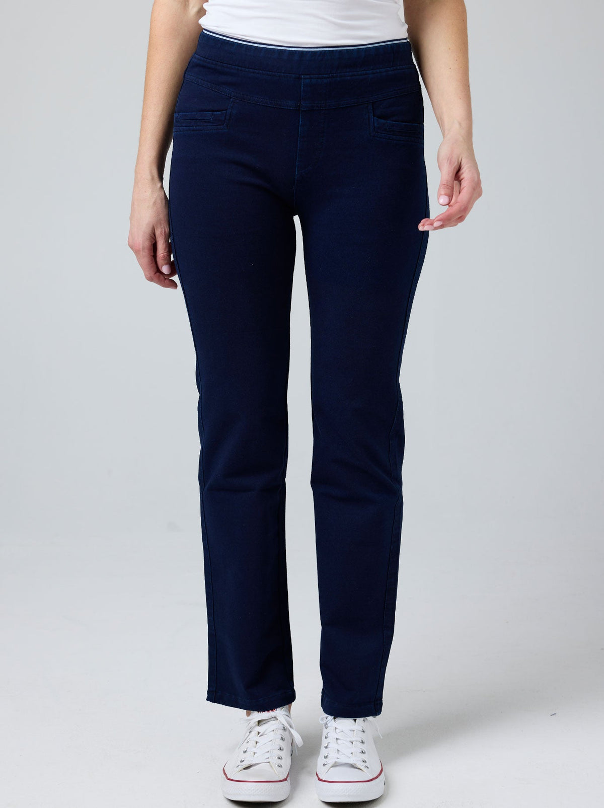 Gabriella Frattini Lustre Pants Straight Leg (Denim)