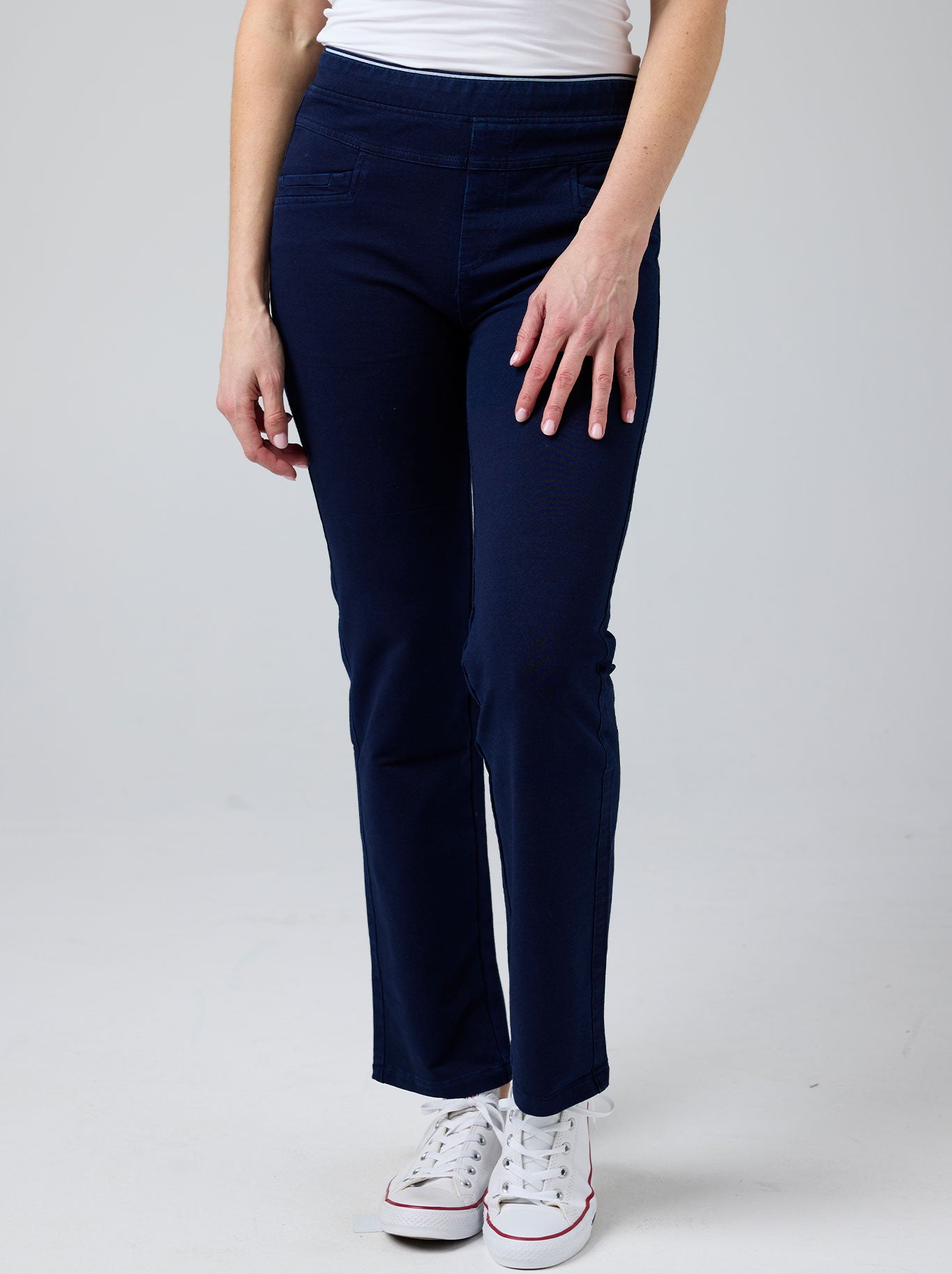 Gabriella Frattini Lustre Pants Straight Leg (Denim)