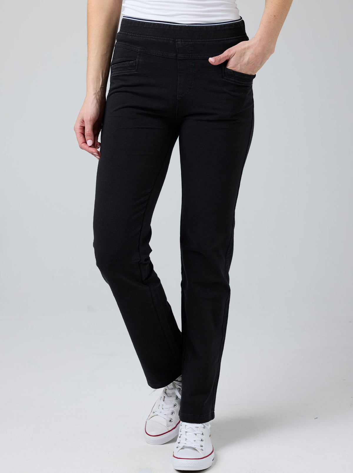 Gabriella Frattini Lustre Pants Straight Leg (Denim)
