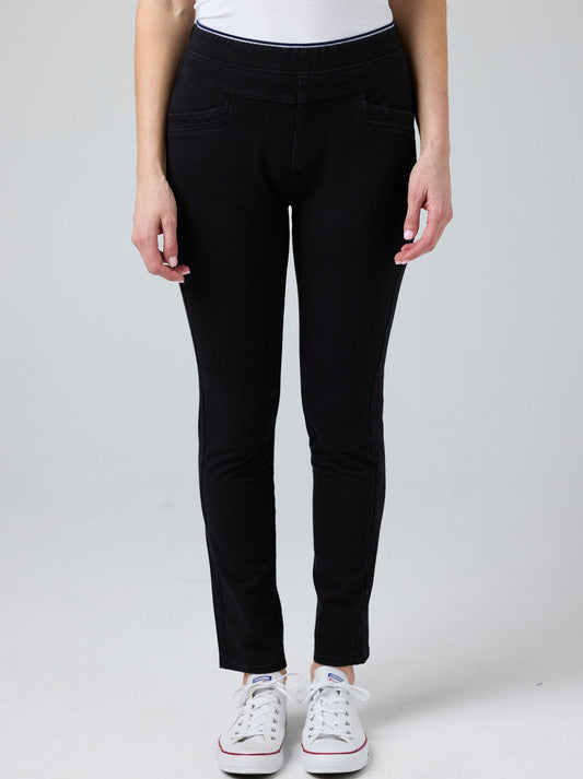 GABRIELLA FRATTINI LUSTRE PANT (Black)