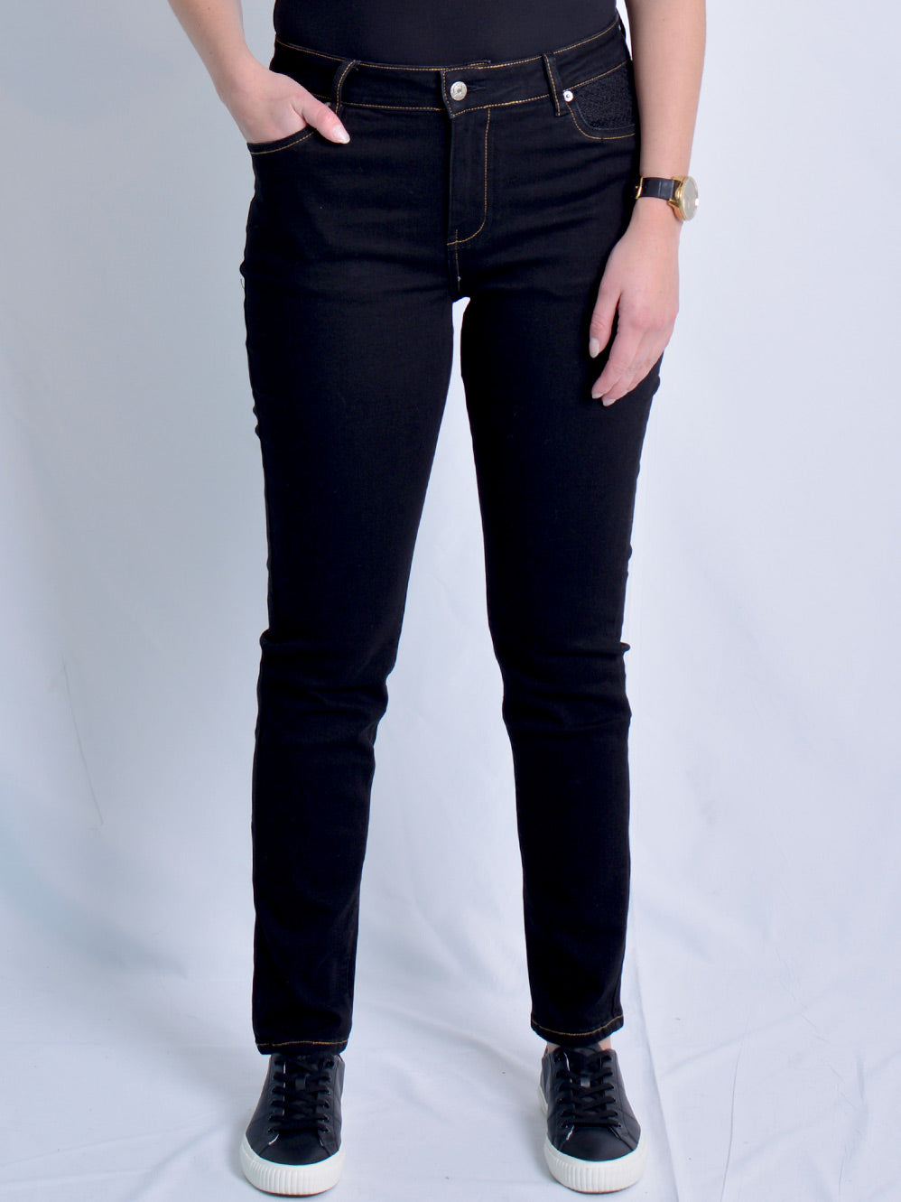 Gabriella Frattini Desire Jeans (Black)