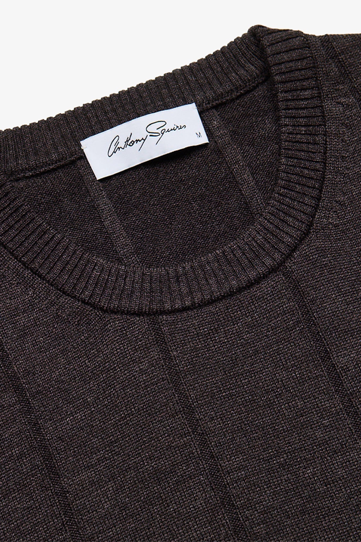 Anthony Squires Galway crew knit (Brown)