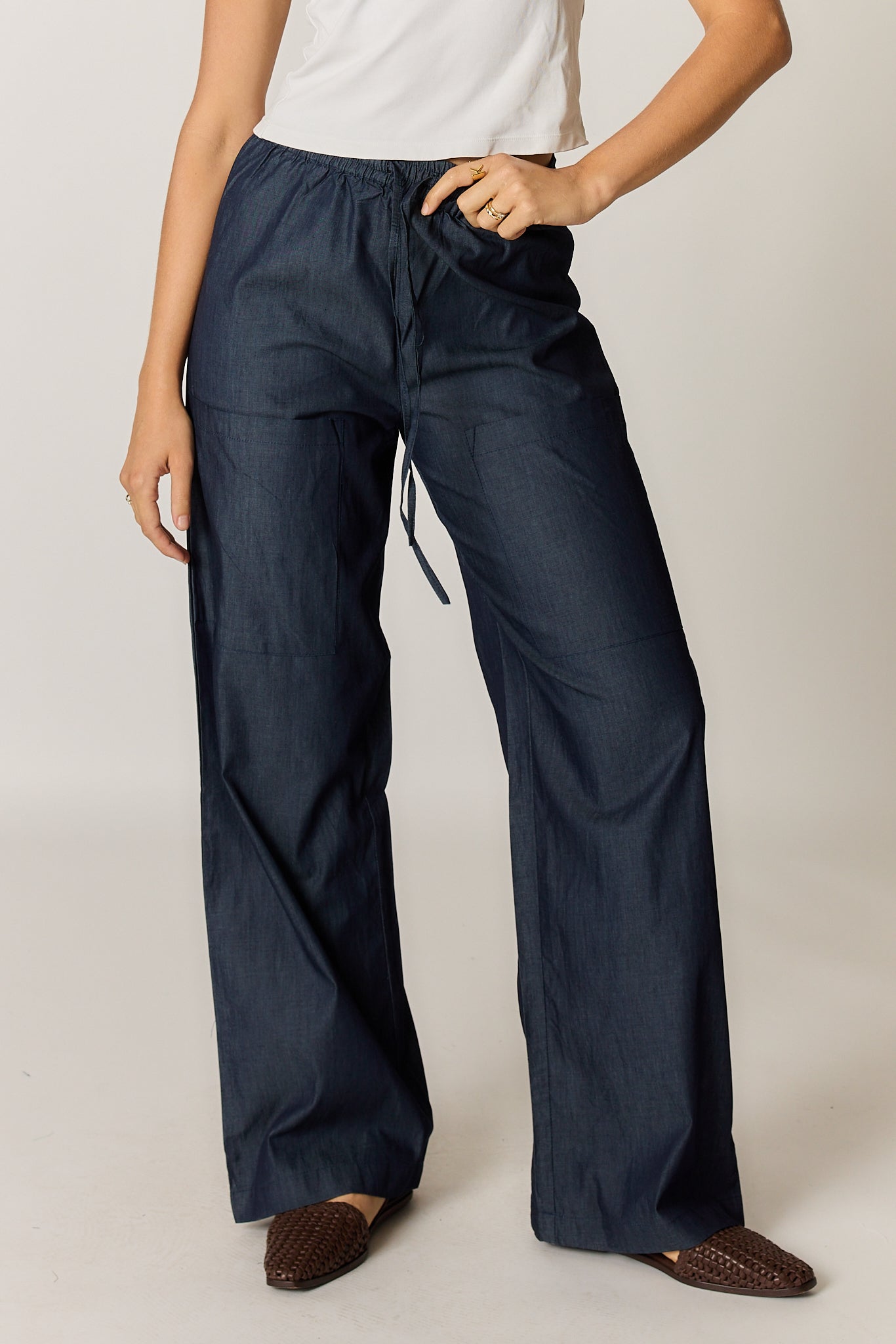 Giliann Alma Pocket Pant (Denim)