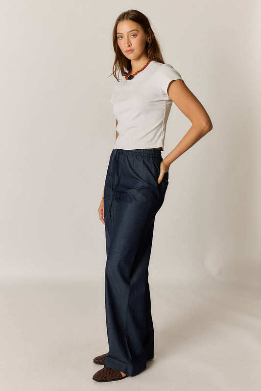 Giliann Alma Pocket Pant (Denim)
