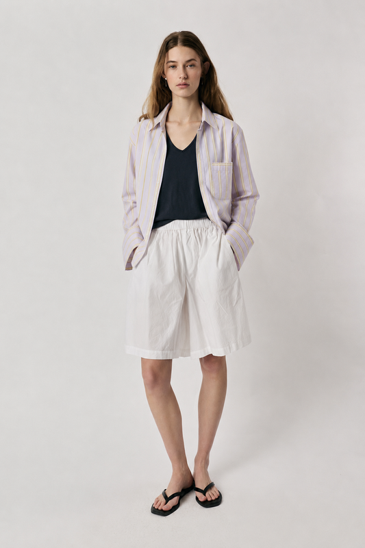 Image of Shirts. Product name - Giliann Corti Shirt Lilac in Lilac colour by brand - Giliann