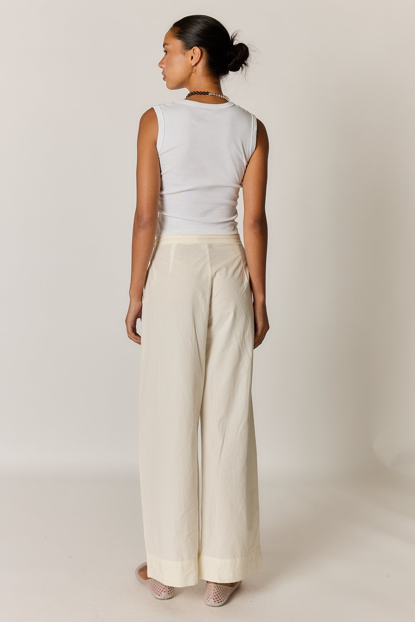 Giliann Floyd Tie Pant (Coconut)
