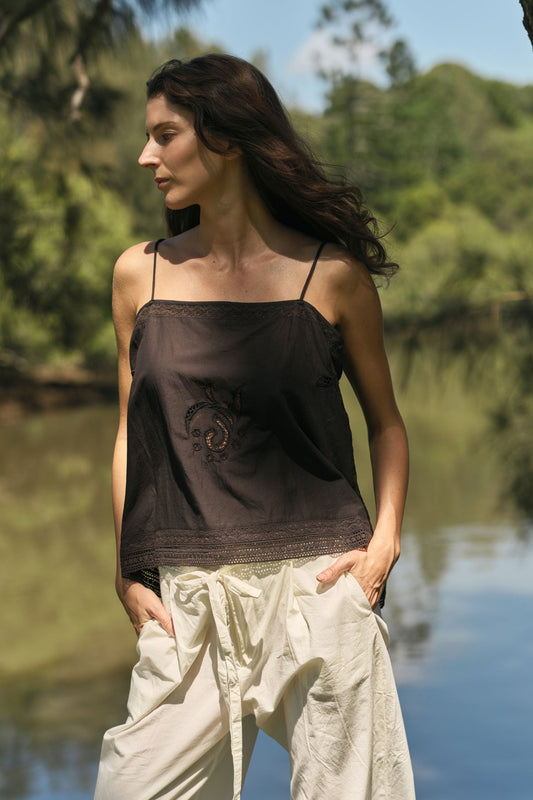 Image of Shirts. Product name - Giliann Gigi Shirt Black in Black colour by brand - Giliann