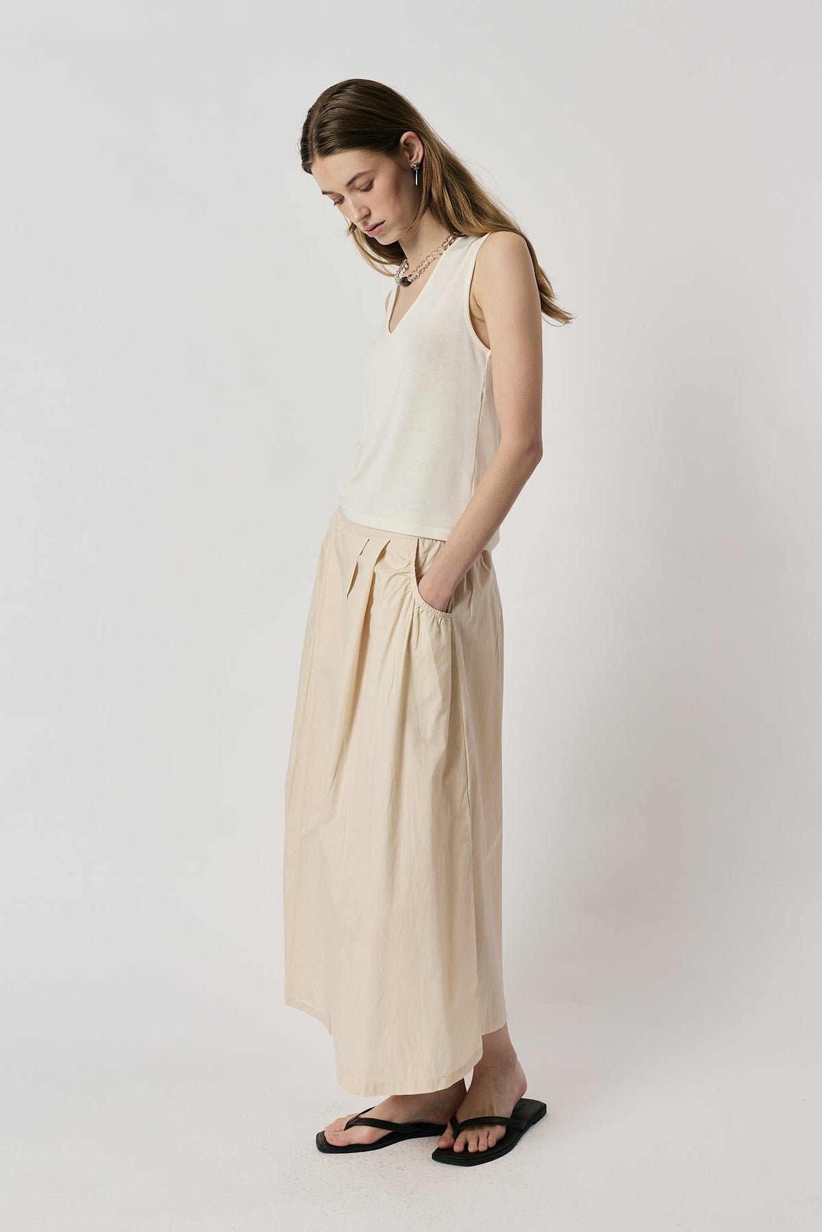 Giliann Ines Skirt (Cream)