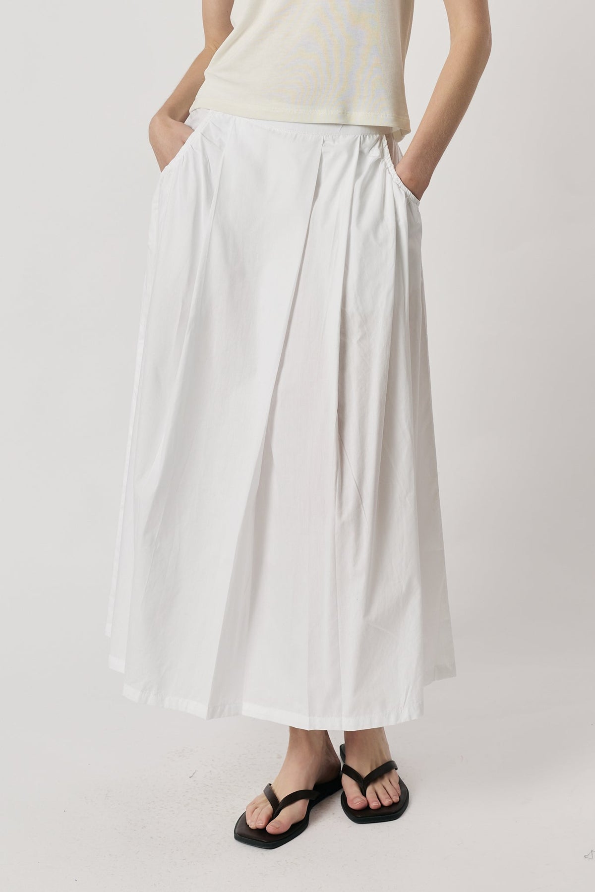 Giliann Ines Skirt (White)