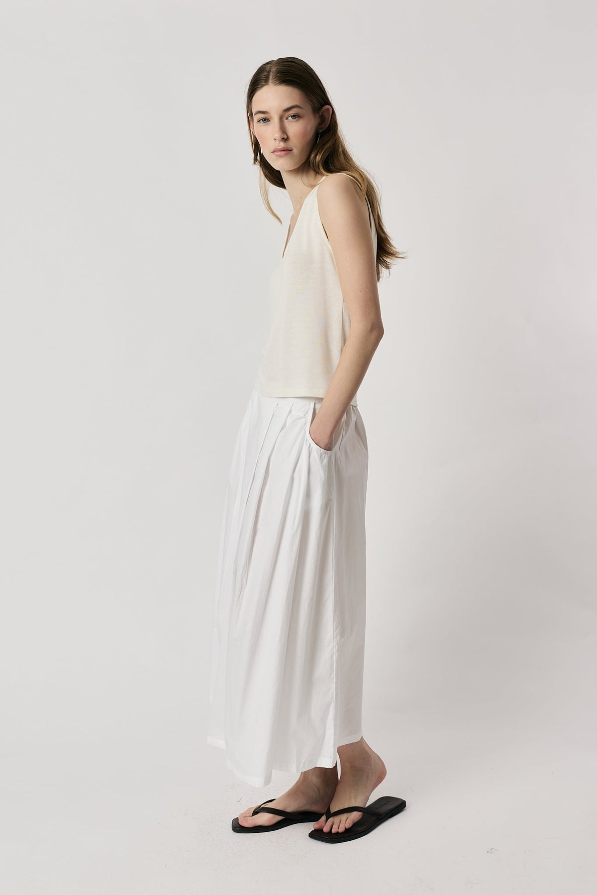 Giliann Ines Skirt (White)