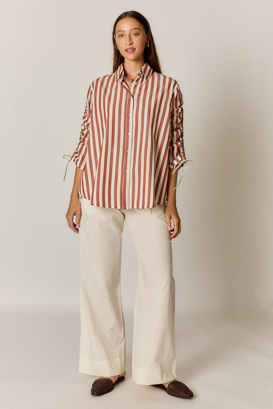 Image of Shirts. Product name - Giliann Pierre Shirt Stripe in Stripe colour by brand - Giliann