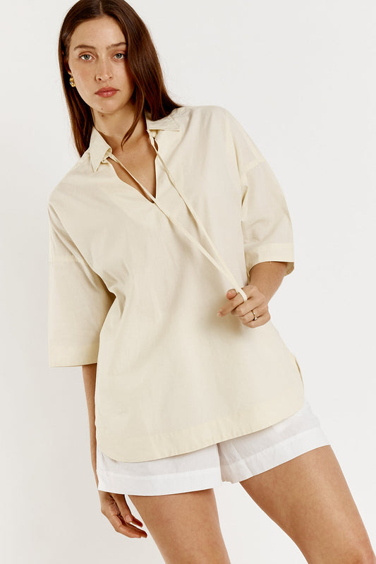 Image of Shirts. Productname: Giliann Arles Shirt Butter in Butter colour by brand - Giliann