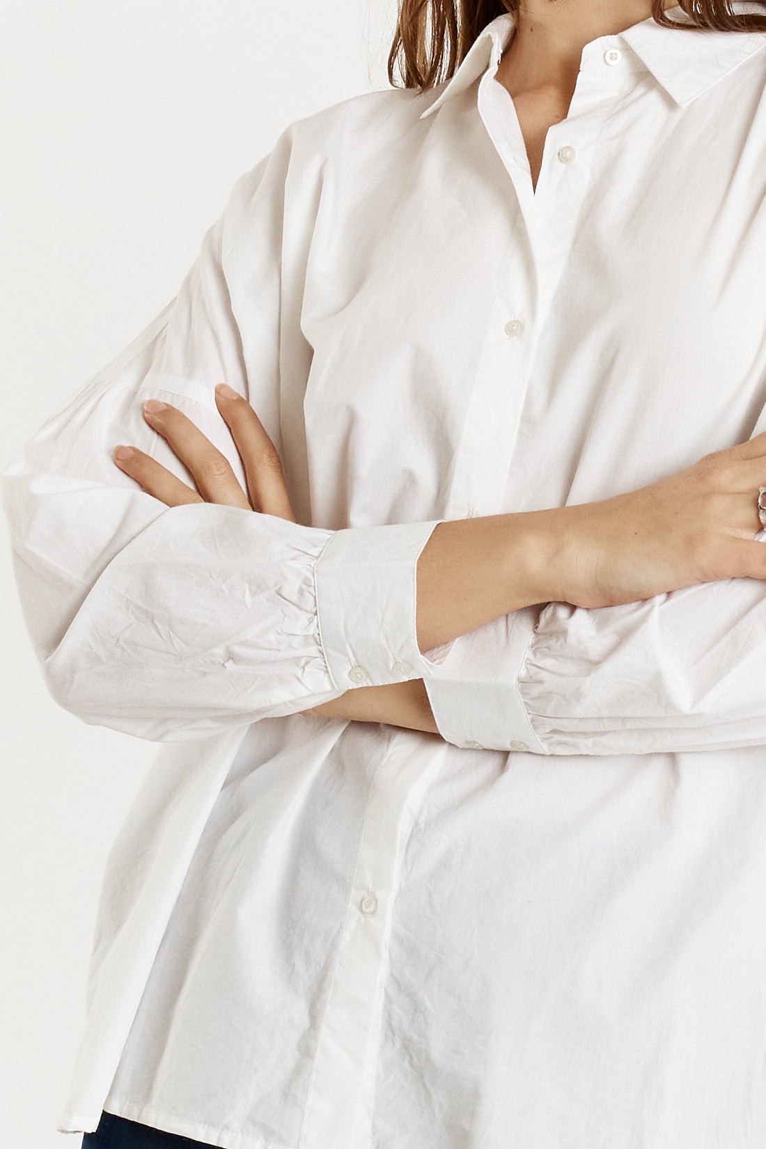 Giliann Casa Cut Out Shirt (White)