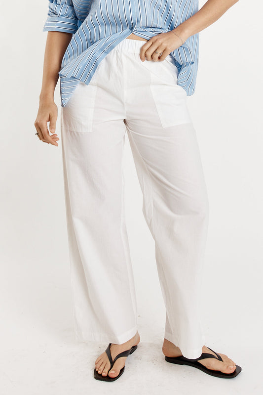 Giliann Casa Pant (White)