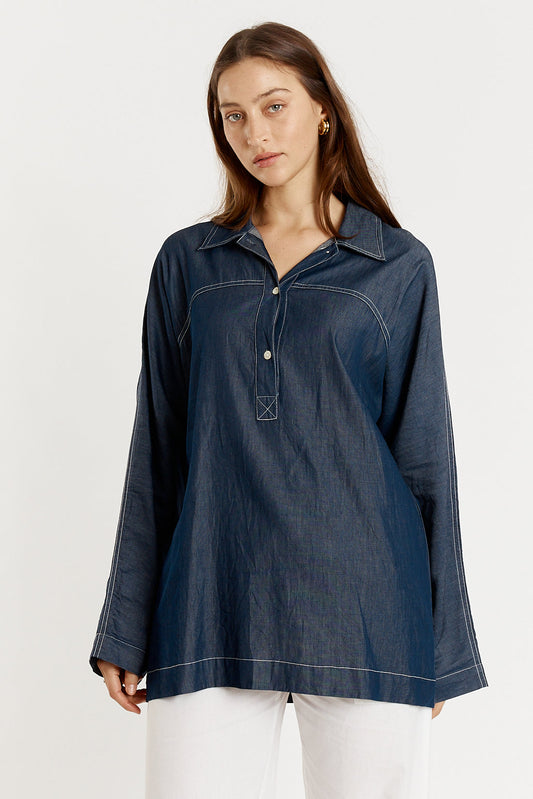 Image of Shirts. Productname: Giliann Gimlet Shirt in Shirt colour by brand - Cowgirl Surfer
