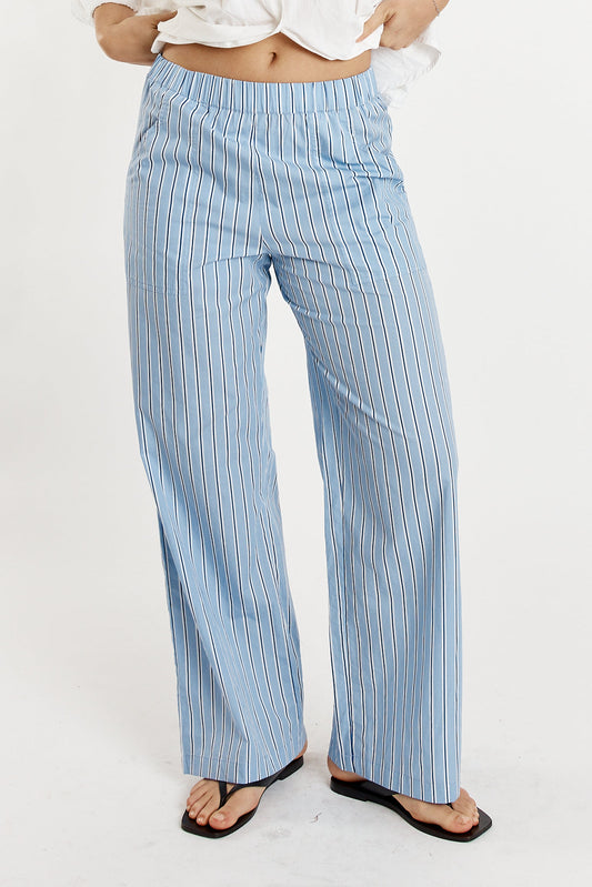 Giliann Jean Pant Stripe (Blue)
