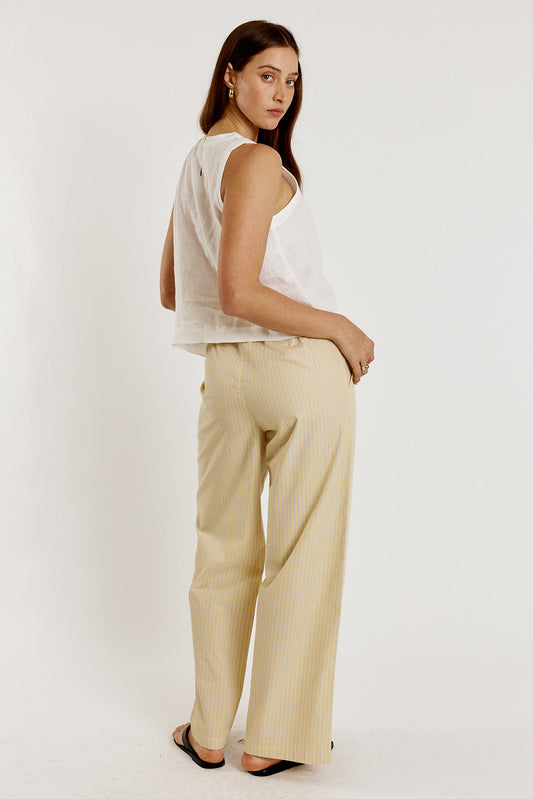 Giliann Lunel Pant Stripe (Yellow)