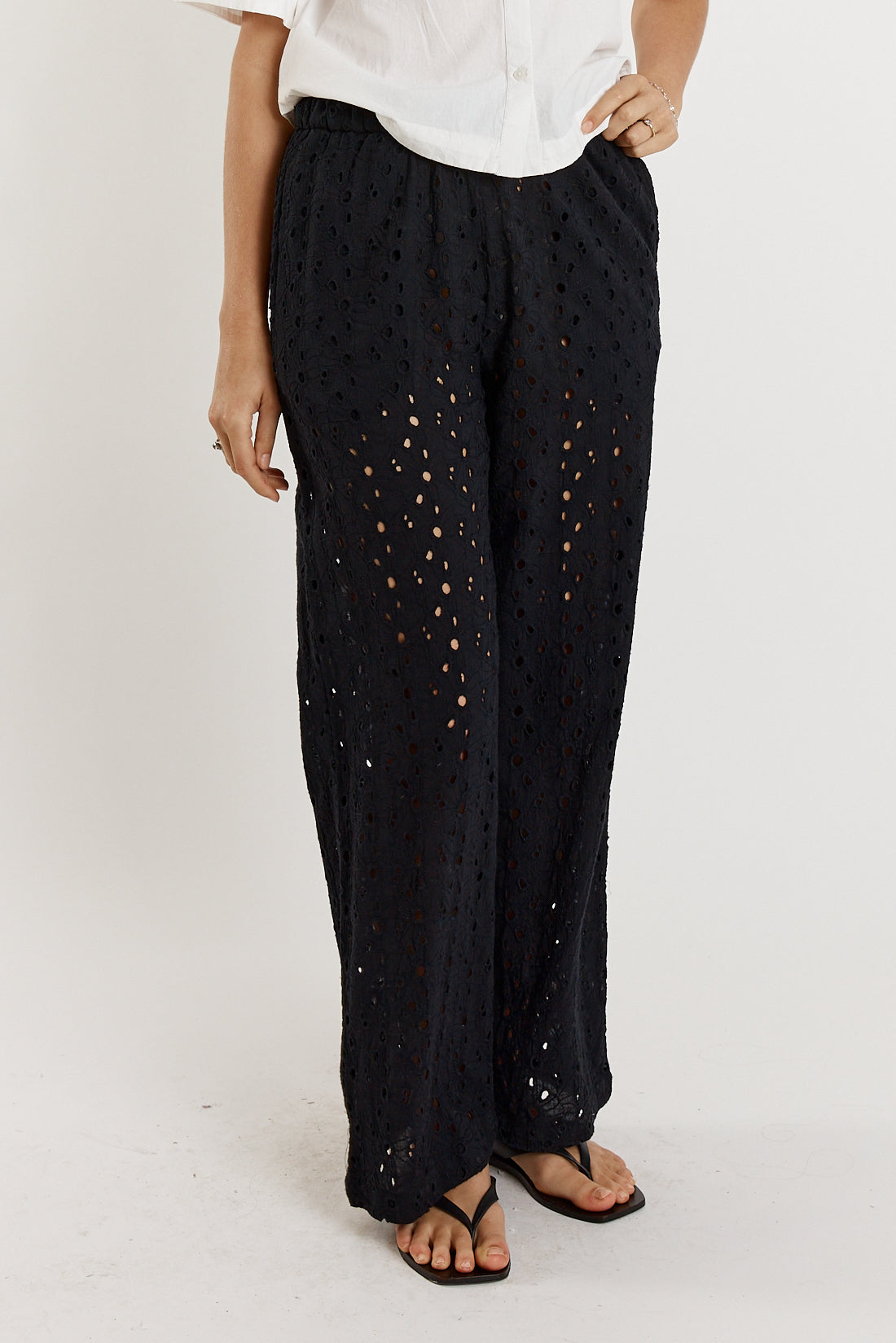 Giliann Olive Pant (Black)