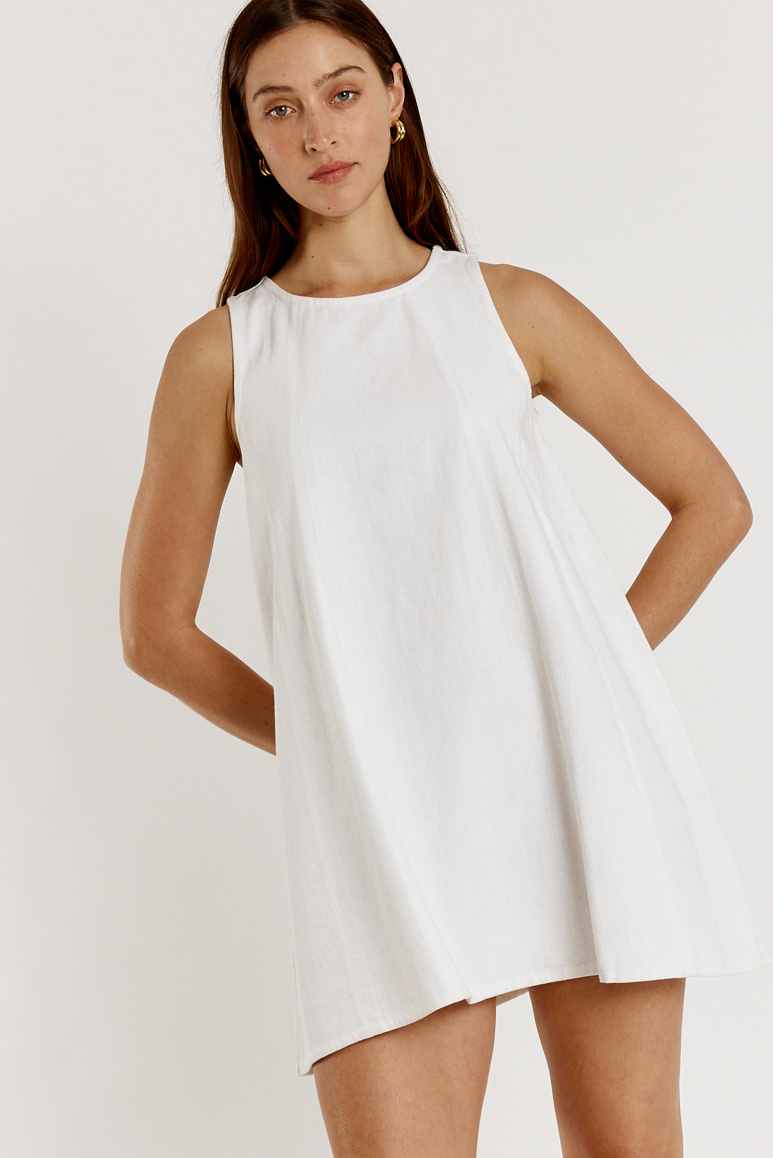 Giliann Palma Dress (White)