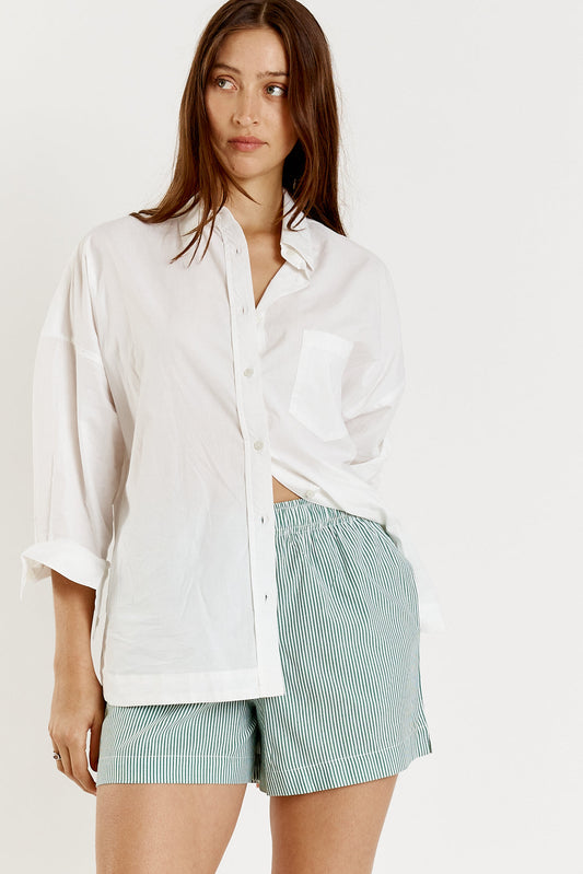 Giliann Playa Short Stripe (Green)