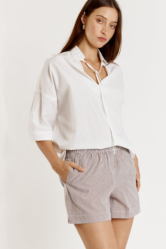 Giliann Playa Short Maroon (Stripe)