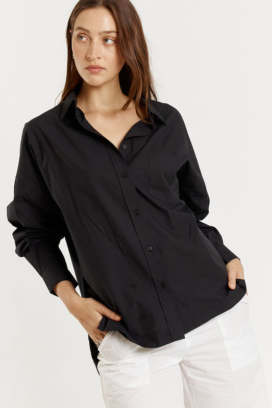 Image of Shirts. Productname: Giliann Tuba Shirt Black in Black colour by brand - Giliann