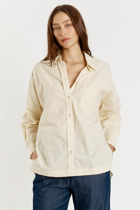 Image of Shirts. Productname: Giliann Tuba Shirt Butter in Butter colour by brand - Giliann