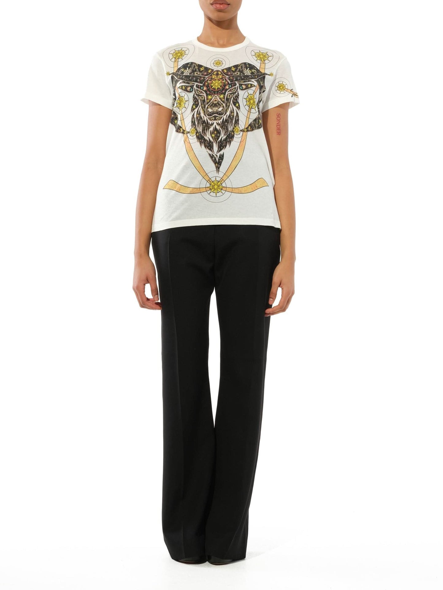 GIVENCHY Aries T-Shirt Ecru (White)