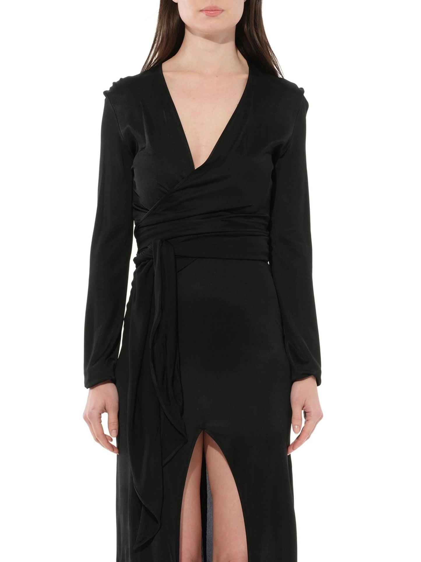 Image of Dresses. Product name - Long Dress in Black colour by brand - GIVENCHY