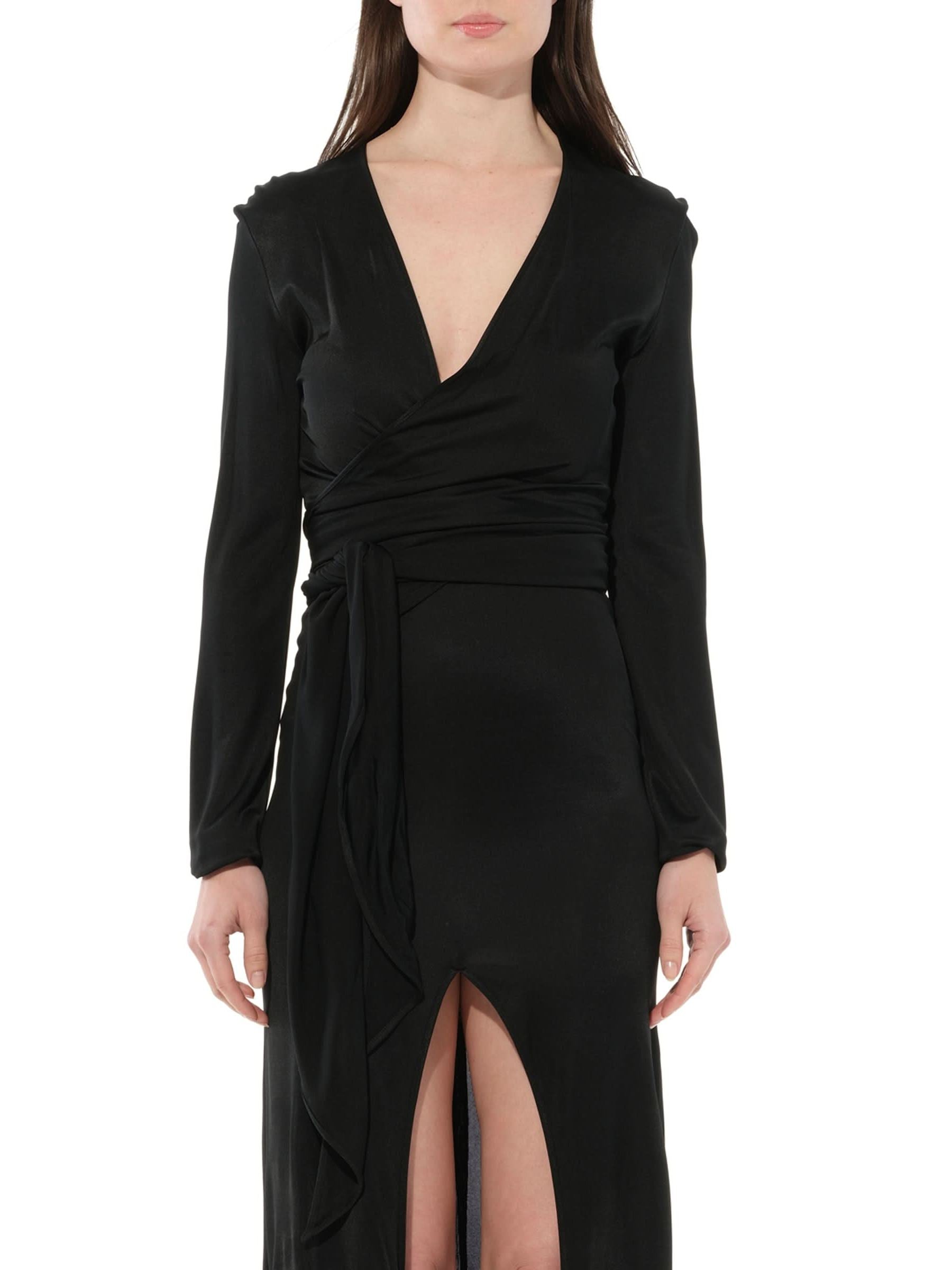 Image of Dresses. Product name - Long Dress in Black colour by brand - GIVENCHY