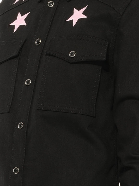 GIVENCHY Long Sleeve Shirt (Black)