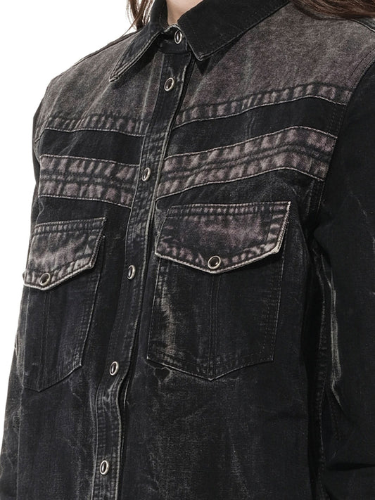 GIVENCHY Long Sleeve Shirts (Black)