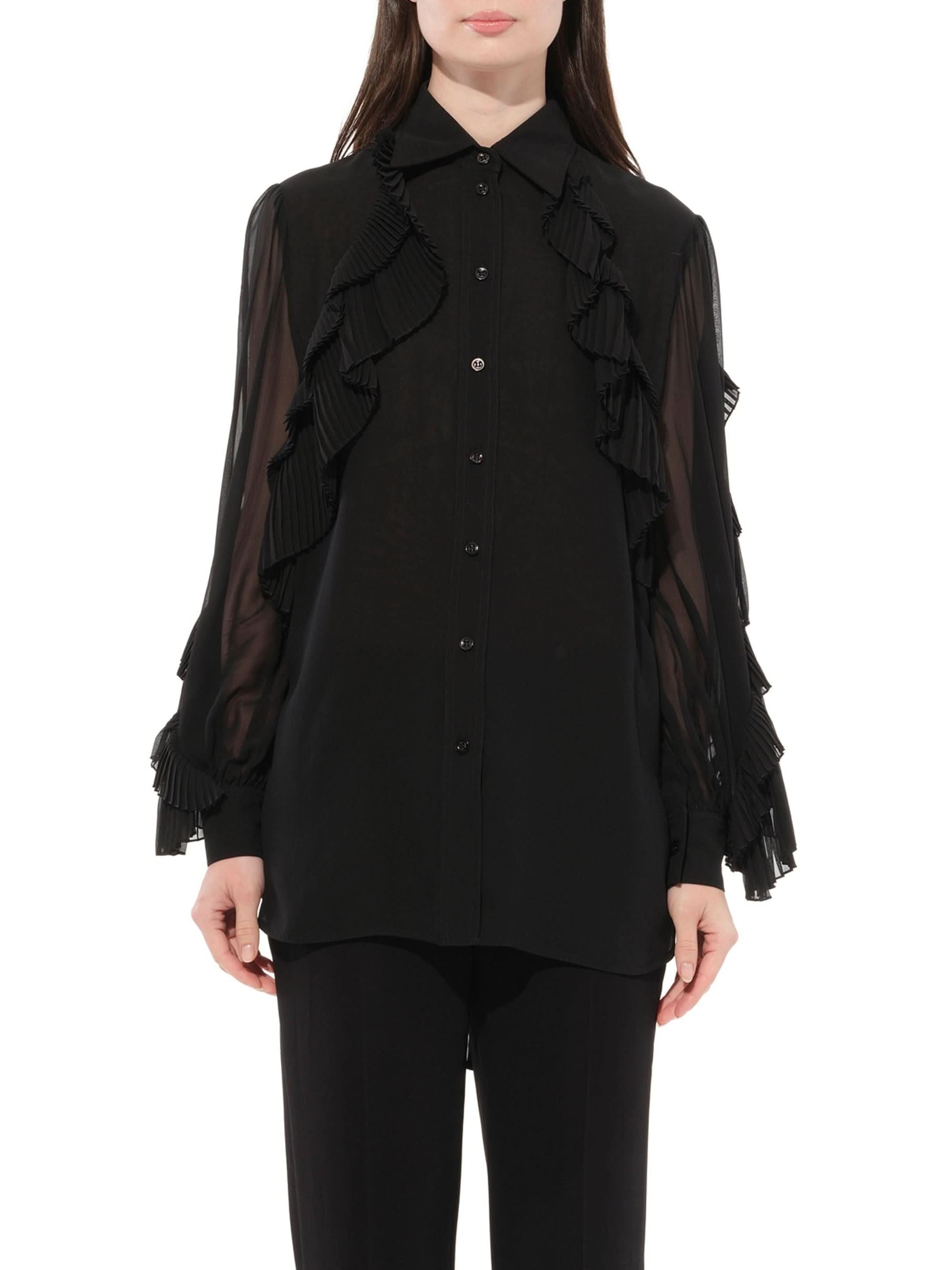 Image of Others. Productname: GIVENCHY Long Sleeves Shirts in Black colour by brand - GIVENCHY
