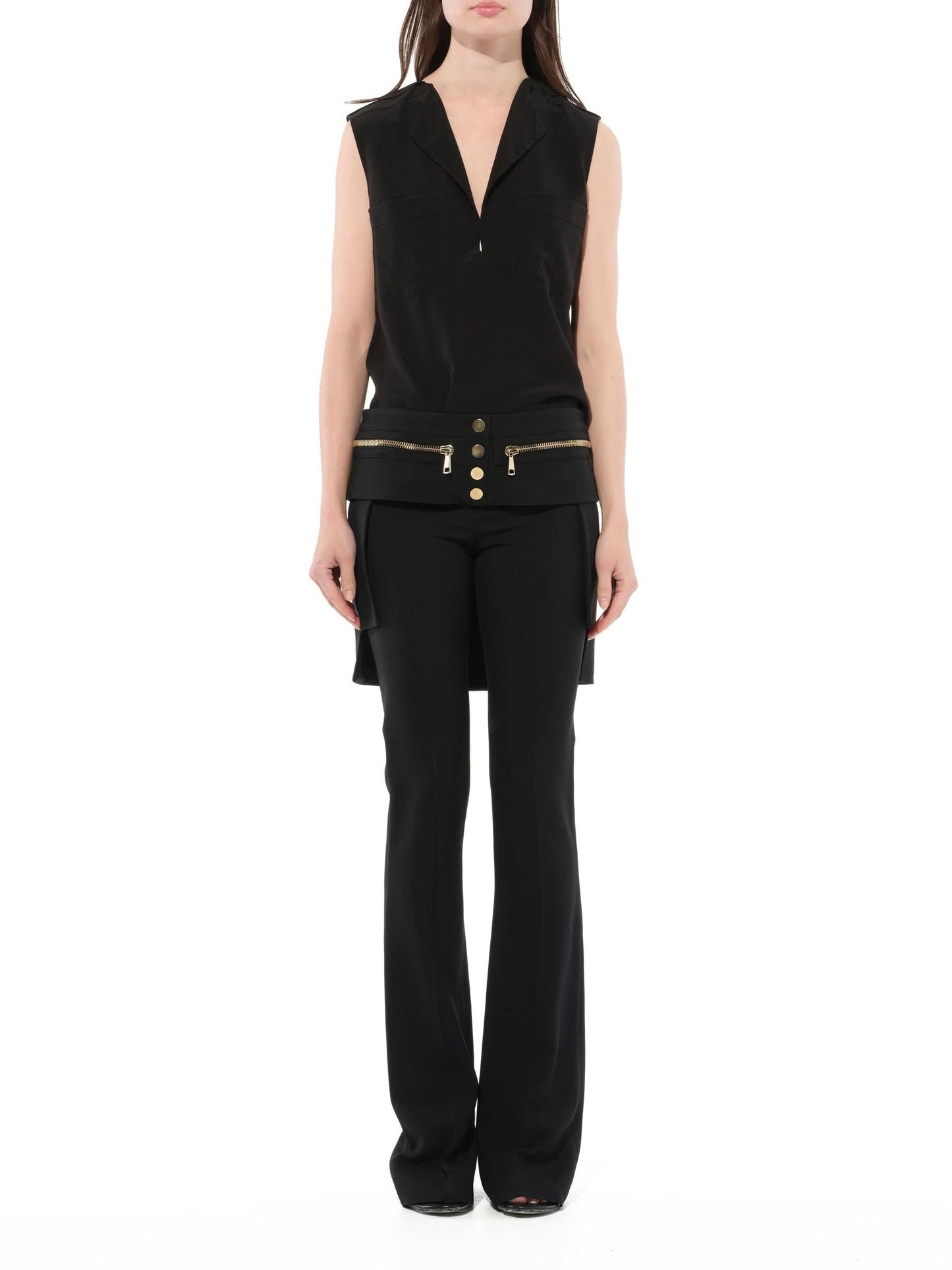 GIVENCHY Wait Zip Pants (Black)