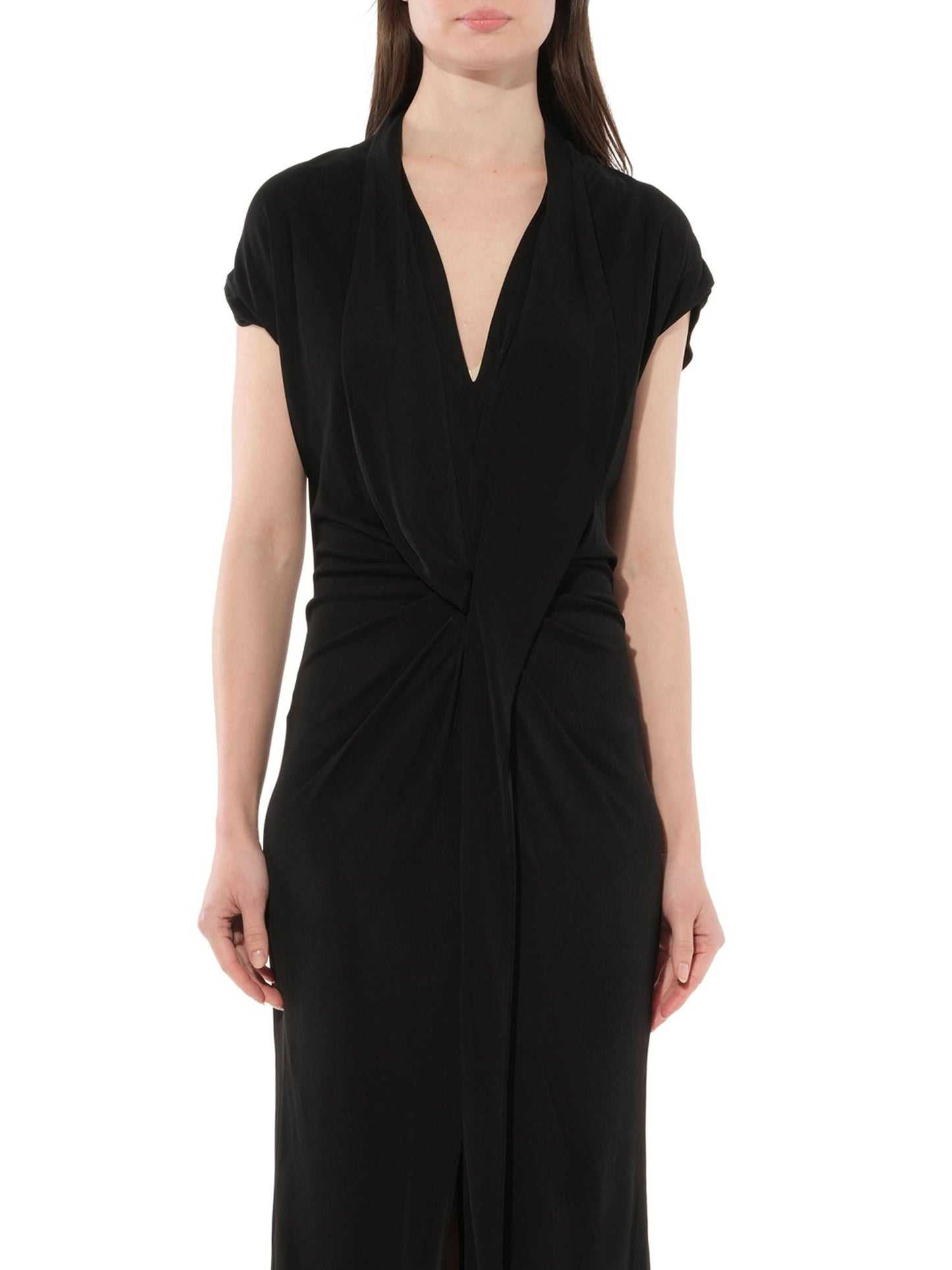 Image of Dresses. Product name - Podium Long Dress in Black colour by brand - GIVENCHY