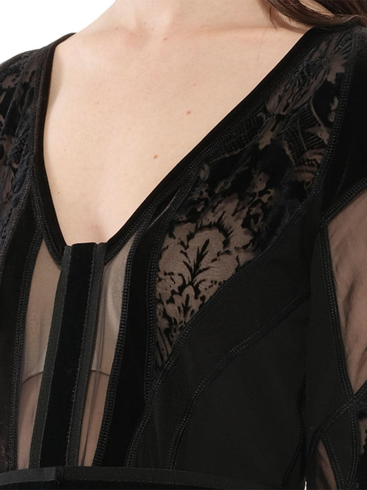 GIVENCHY Podium Long Dress (Black)