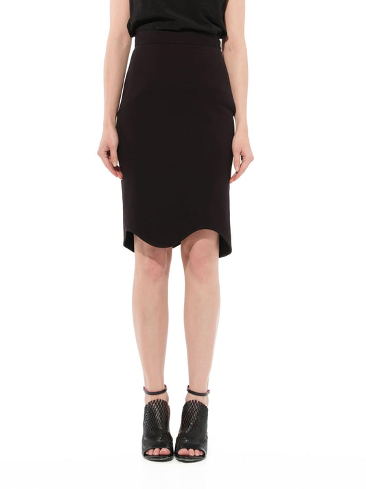 Image of a model wearing Skirts. Productname: GIVENCHY Podium Skirt in BLACK colour by brand - GIVENCHY