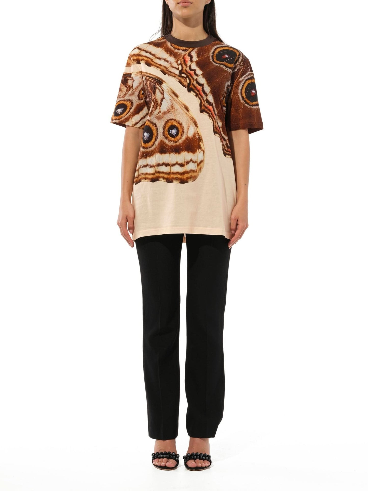 GIVENCHY Podium T-Shirt wth Butterfly Print (Multicolour)