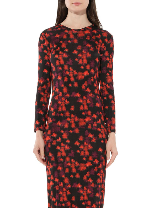 Image of Dresses. Productname: GIVENCHY Flower Print Dress in MULTICOLOR colour by brand - GIVENCHY