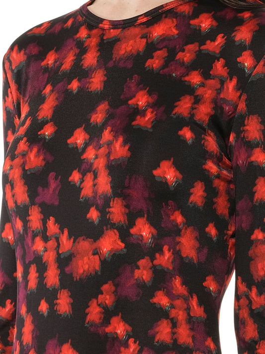 GIVENCHY Flower Print Dress (Multicolor)