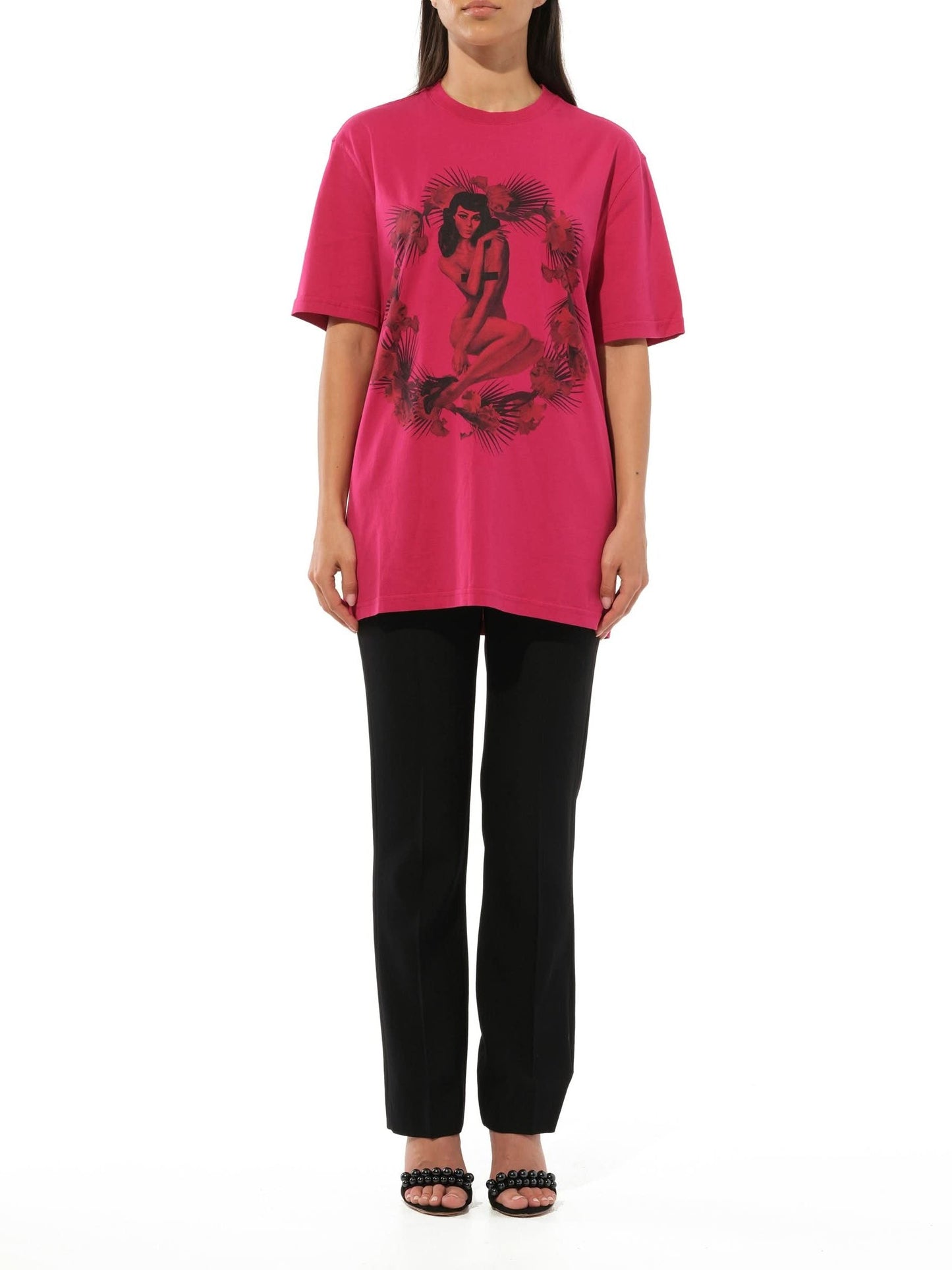 GIVENCHY Short Sleeve T-Shirt (Pink)