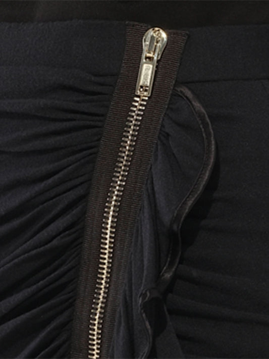 GIVENCHY Zip Skirt (Black)