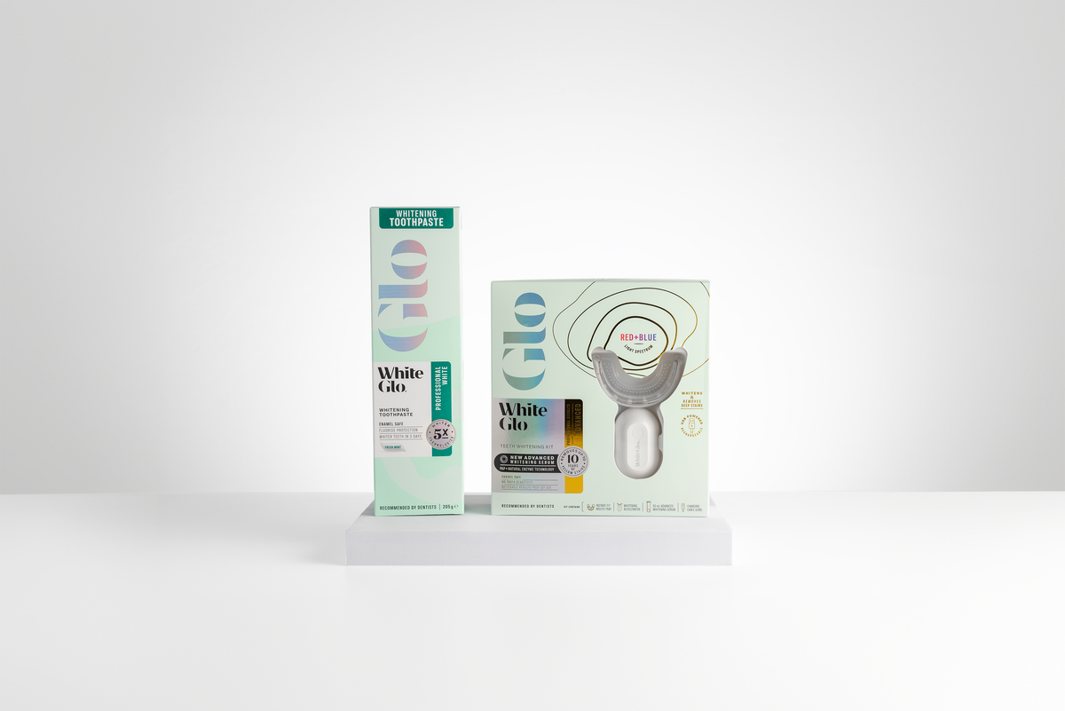 White Glo Pro Advanced Whitening Kit Bundle