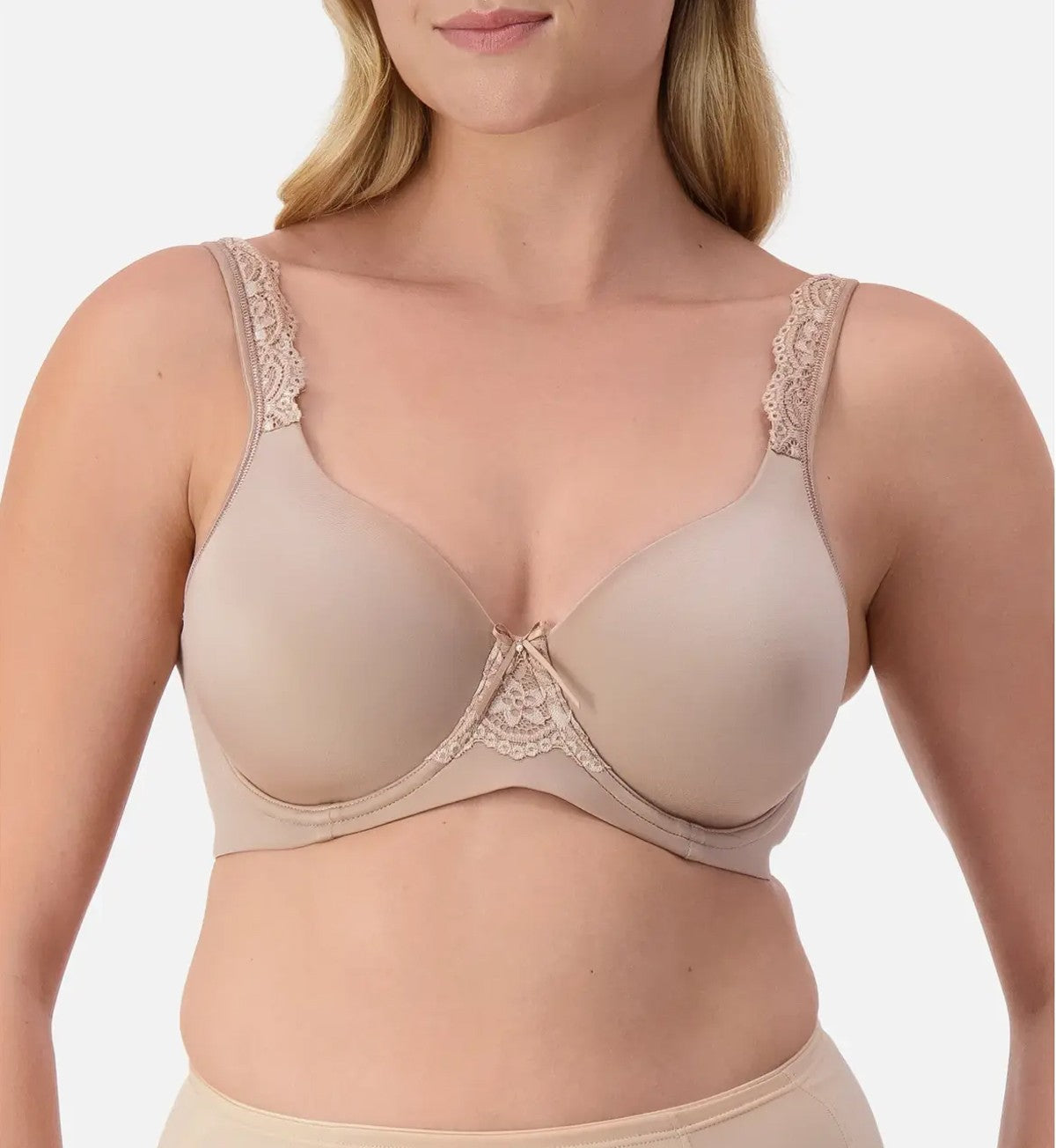 Image of Bras. Productname: Triumph Gorgeous Silhouette T-Shirt Bra in Beige colour by brand - Triumph