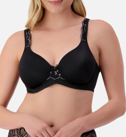 Image of Bras. Productname: Triumph Gorgeous Silhouette T-Shirt Bra in Black colour by brand - Triumph