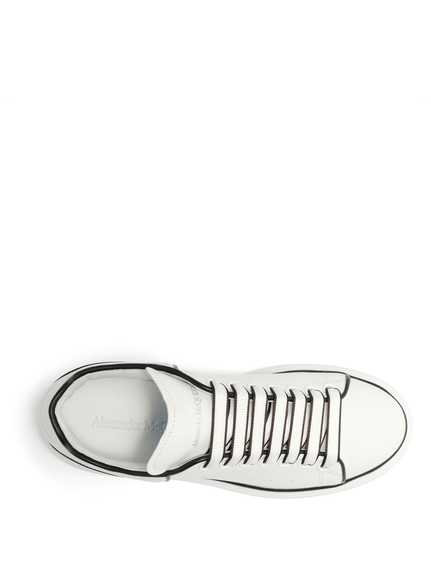 ALEXANDER MCQUEEN Larry Contrast Sneaker (White)