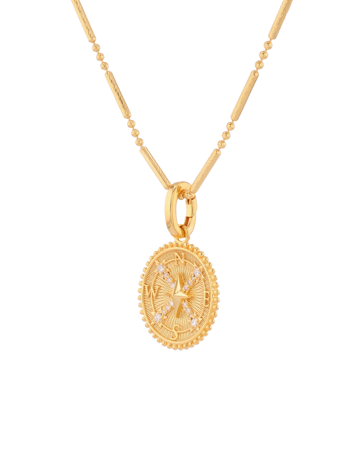 LAVANA Guiding Stars Gold Diamond Pendant