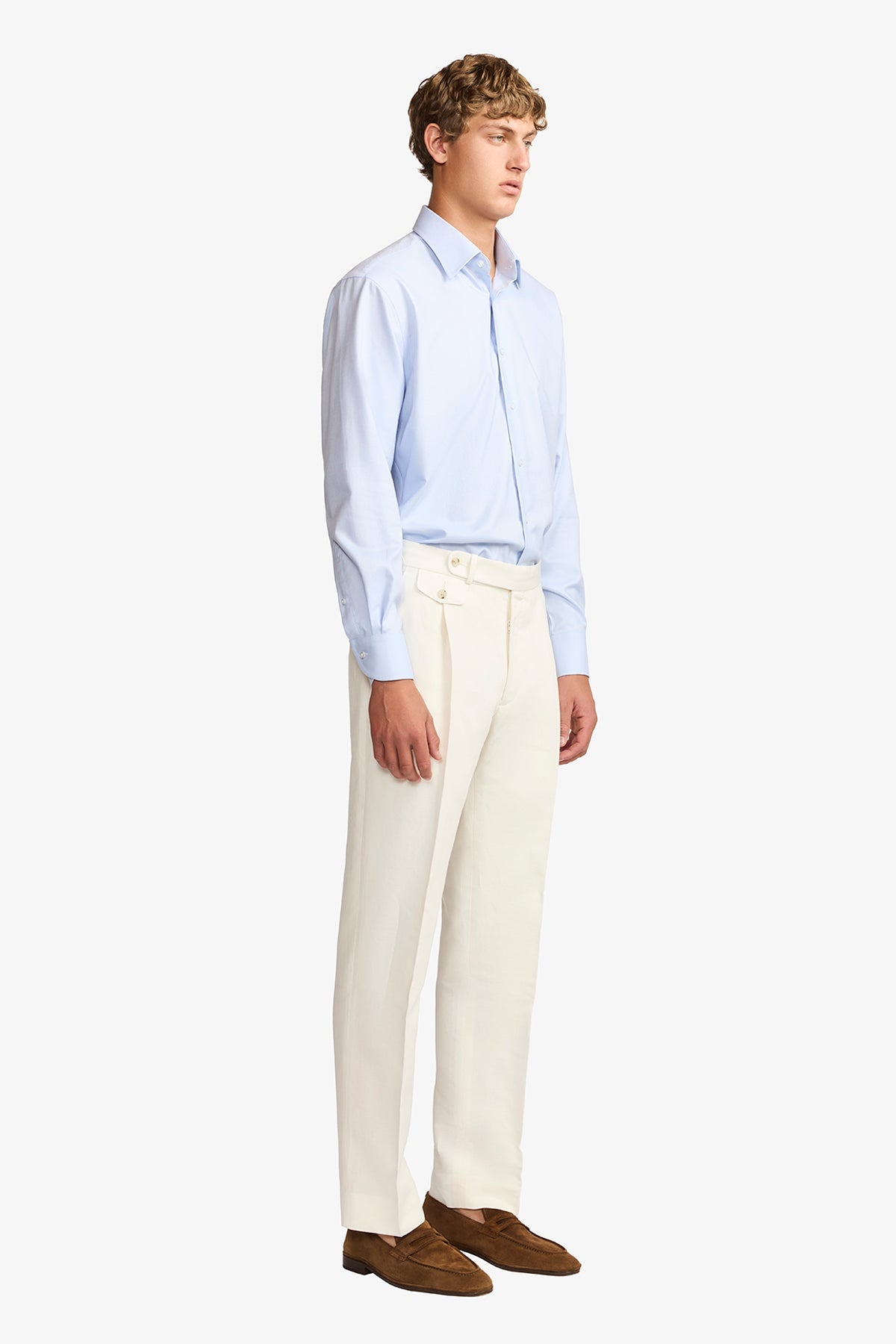 Anthony Squires Gus formal shirt twill (Blue)
